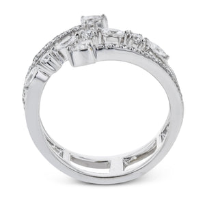 Fashion Ring in 14k Gold with Diamonds