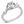 Load image into Gallery viewer, ZR2225 WHITE 14K SEMI
