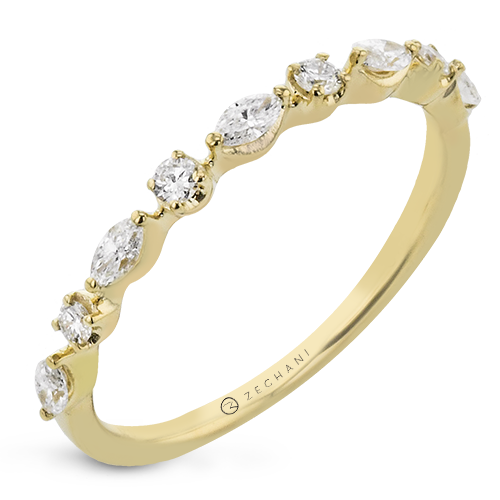 Fashion Ring in 14k Gold with Diamonds
