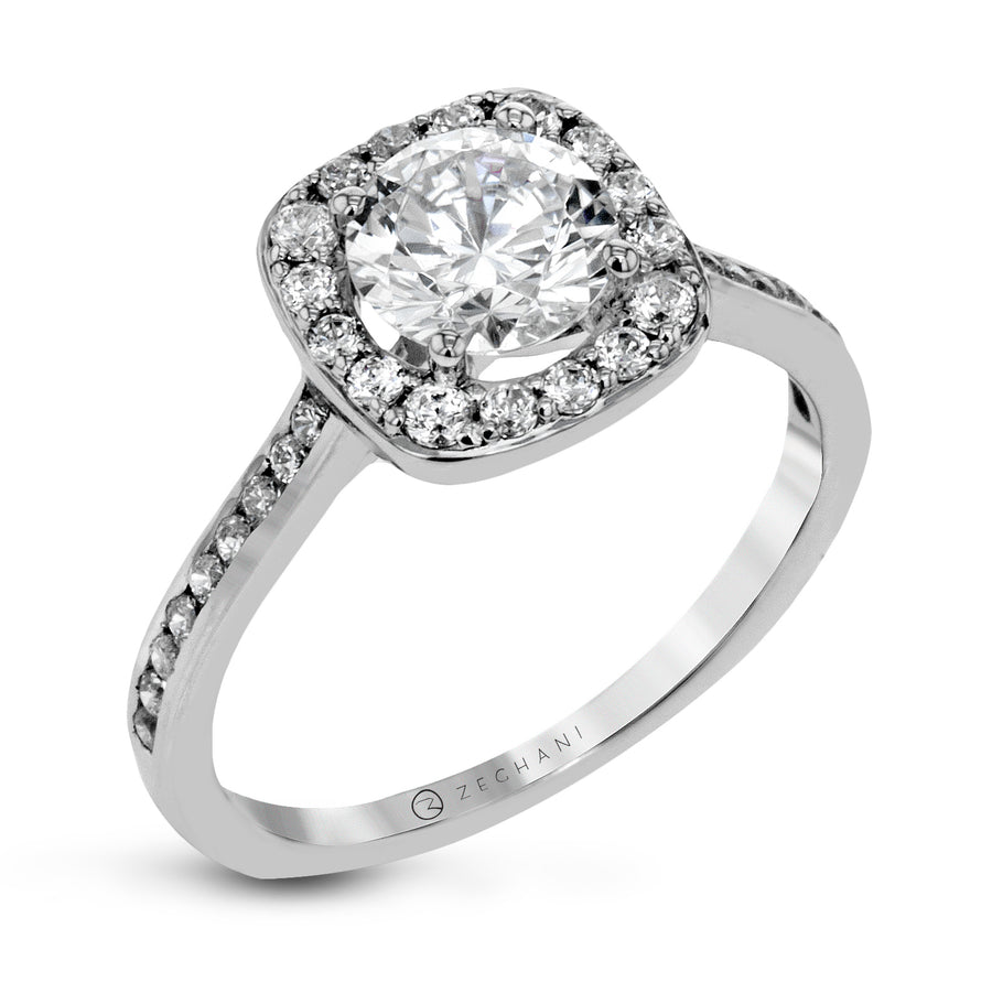 ZR22CHER Wedding Set in 14k Gold with Diamonds