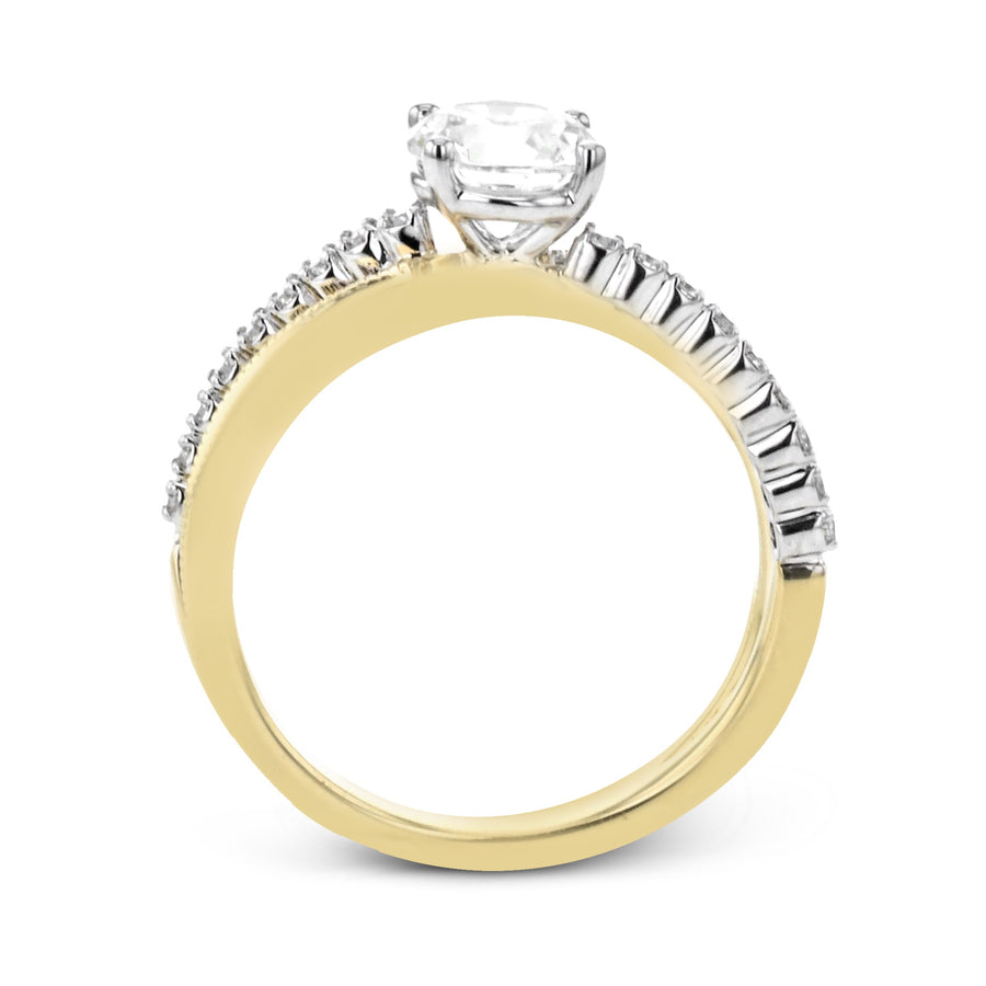 ZR2314 Engagement Ring in 14k Gold with Diamonds