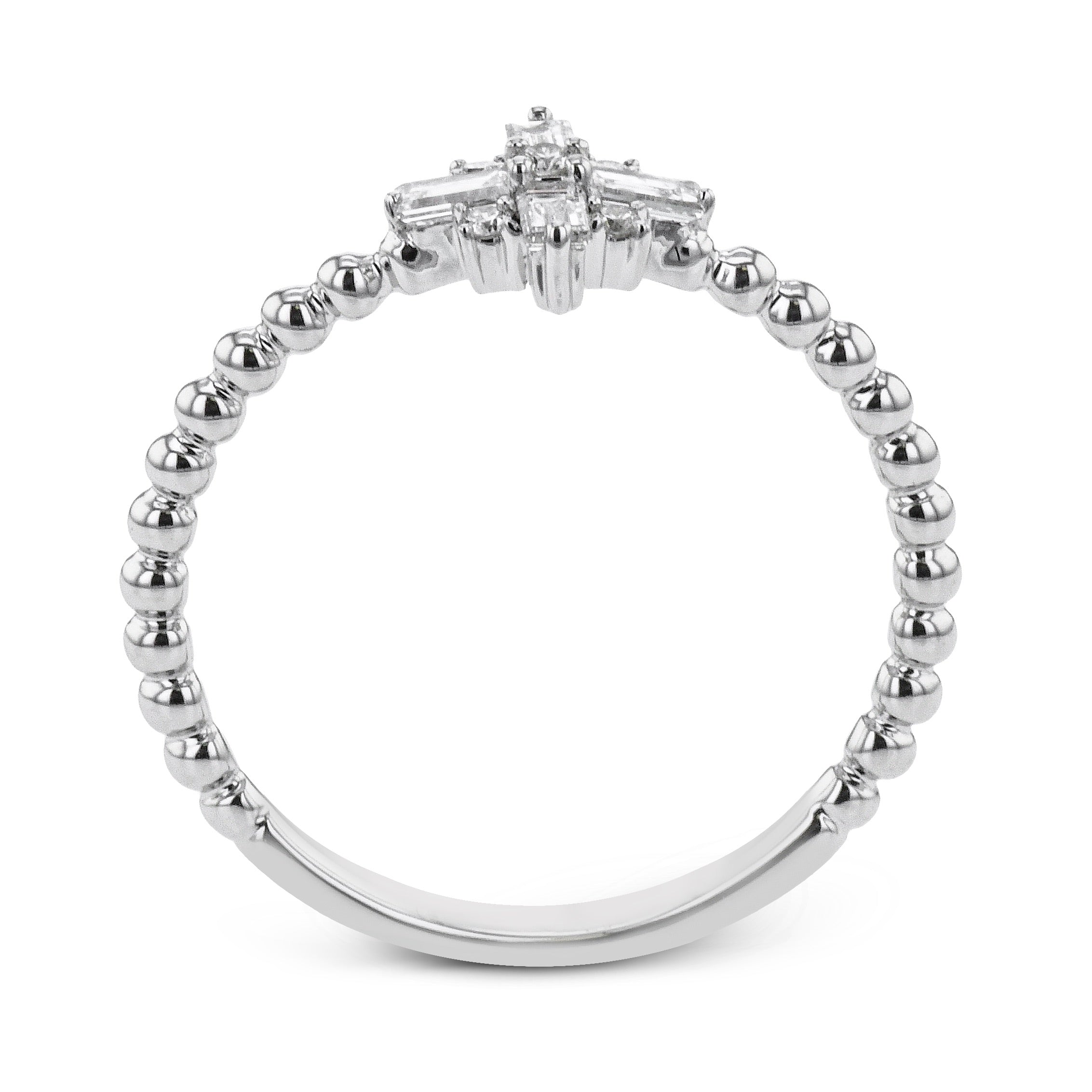 Fashion Ring in 14k Gold with Diamonds