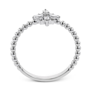 ZR2325 Right Hand Ring in 14k Gold with Diamonds