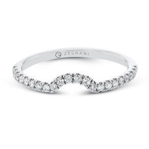 ZR2332-B Engagement Ring in 14k Gold with Diamonds