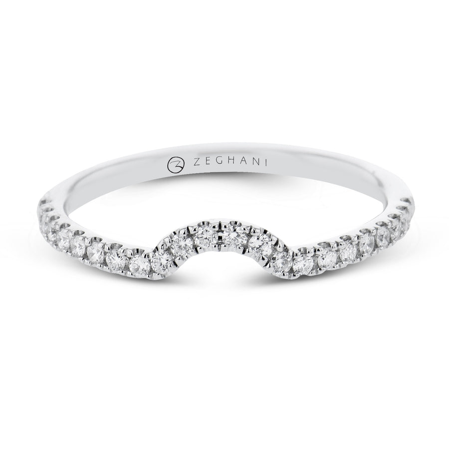 ZR2332-B Engagement Ring in 14k Gold with Diamonds