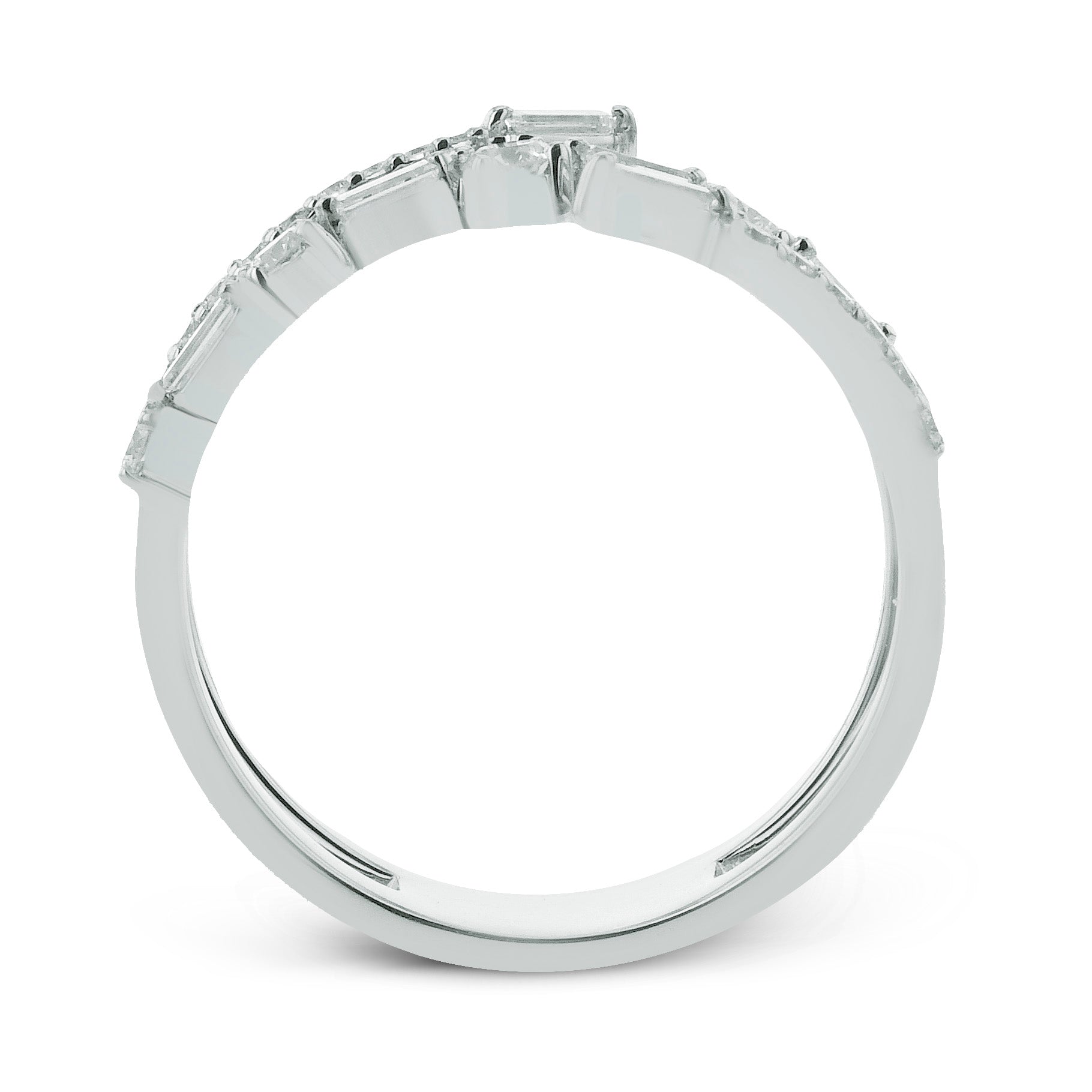 Fashion Ring in 14k Gold with Diamonds