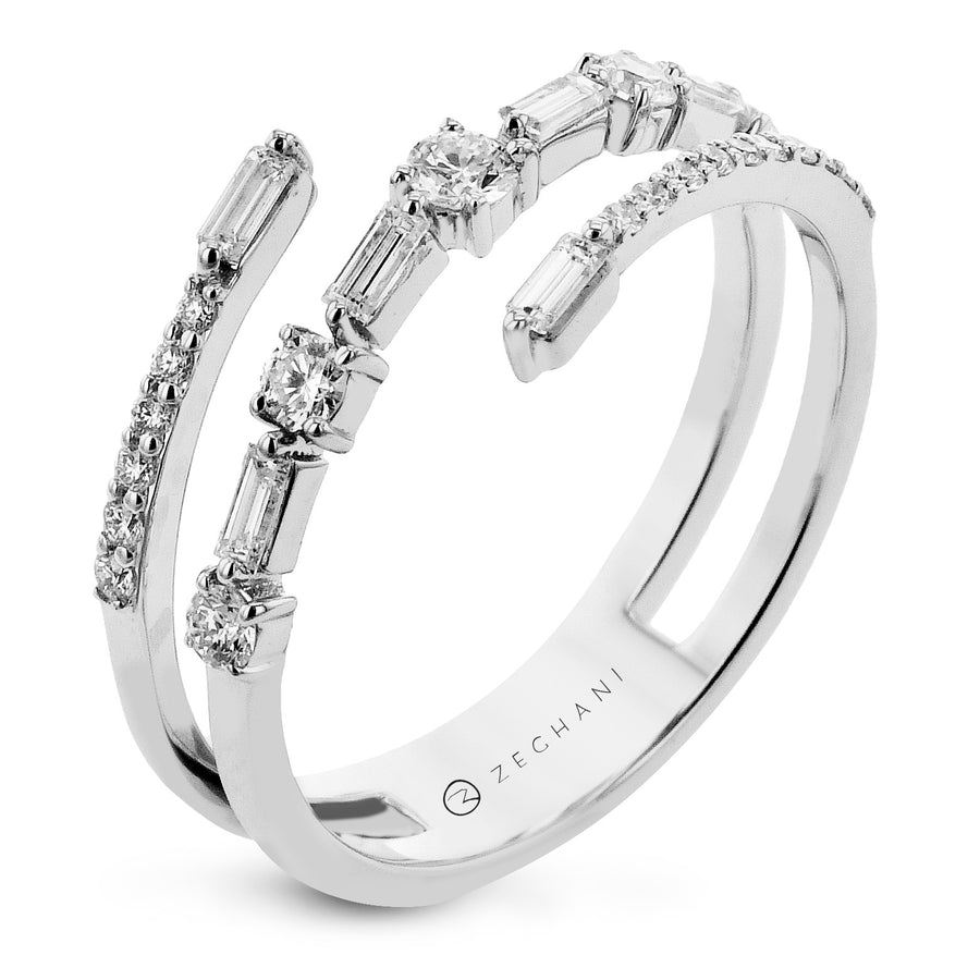 Fashion Ring in 14k Gold with Diamonds