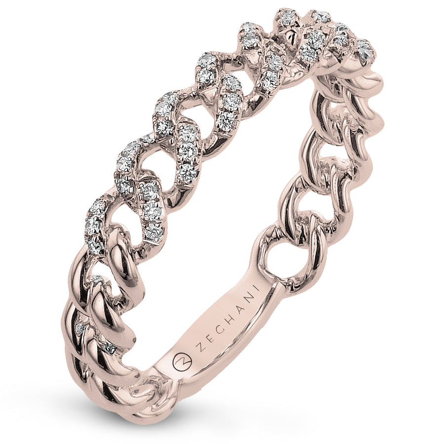 ZR2375 Right Hand Ring in 14k Gold with Diamonds
