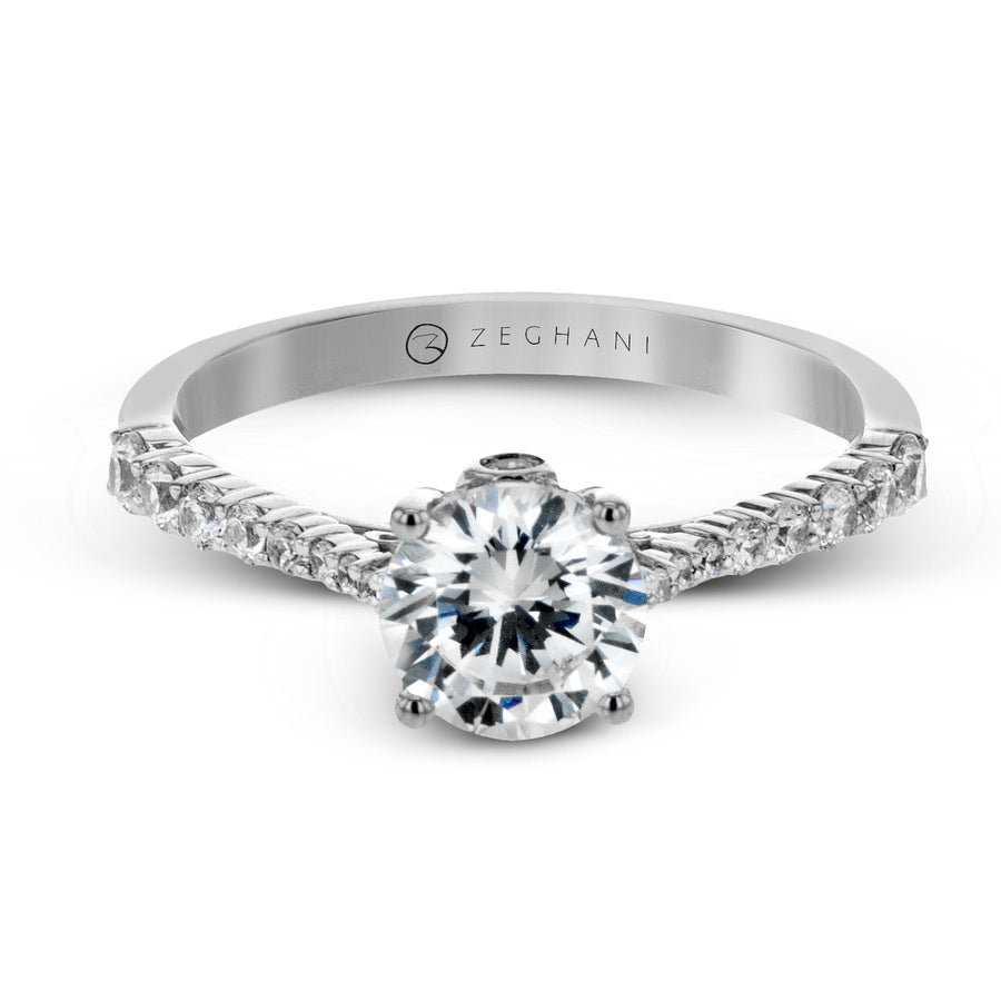 ZR23PRER Wedding Set in 14k Gold with Diamonds