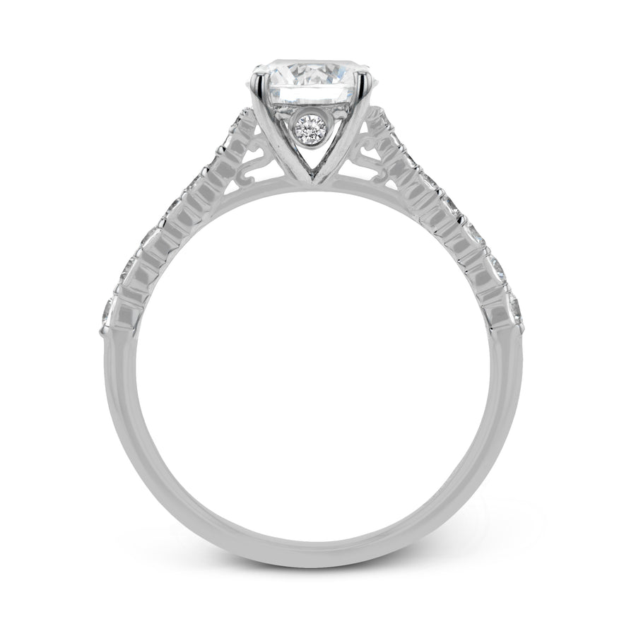 ZR23PRER Wedding Set in 14k Gold with Diamonds