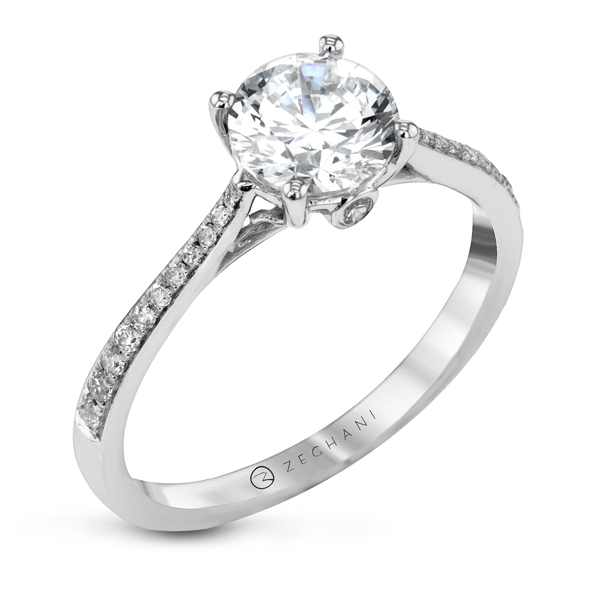 Wedding Set in 14k Gold with Diamonds