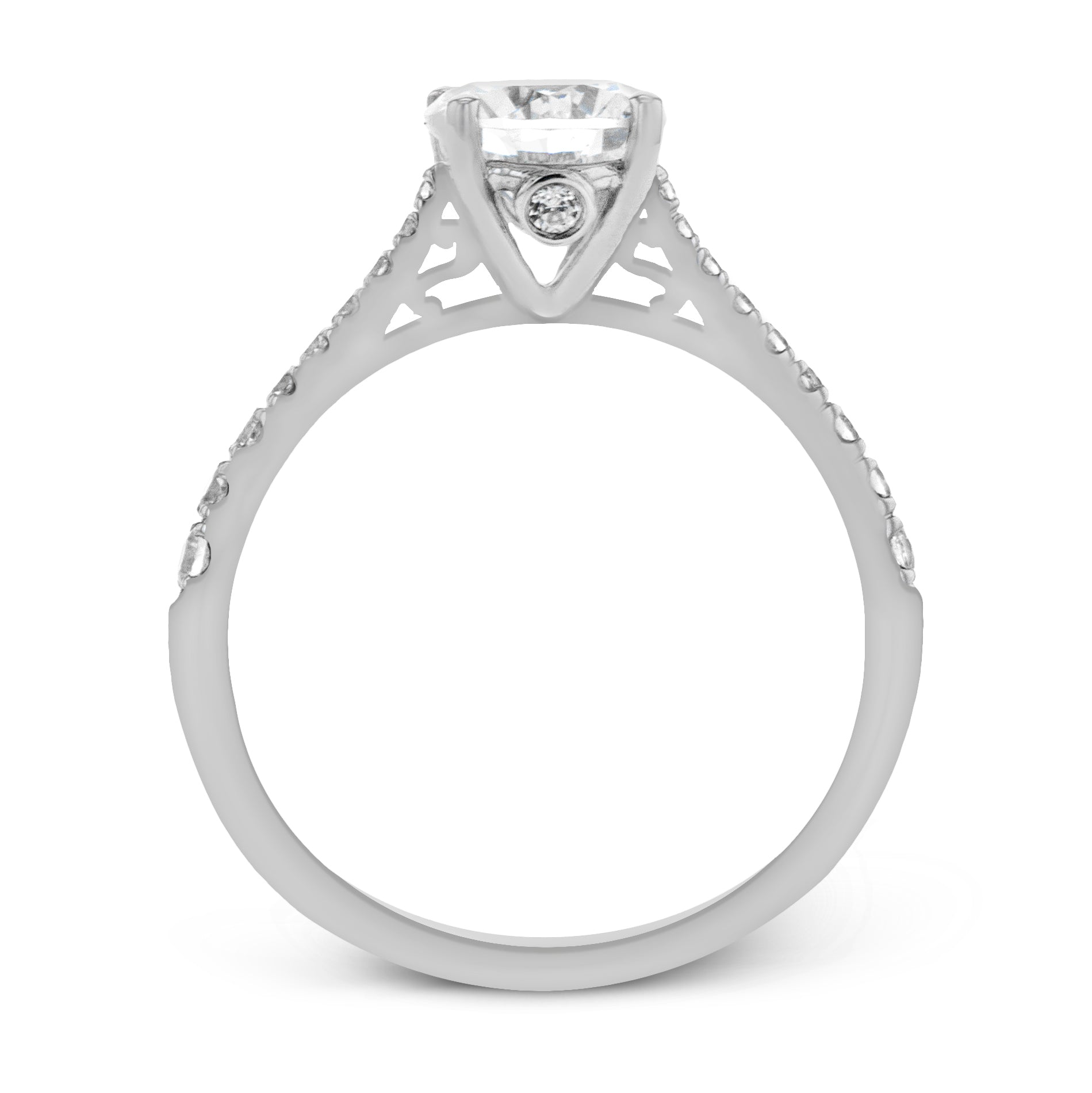 Wedding Set in 14k Gold with Diamonds