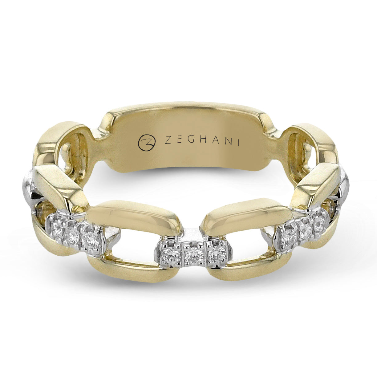 Fashion Ring in 14k Gold with Diamonds