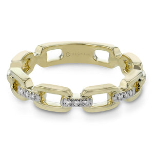 ZR2407 Right Hand Ring in 14k Gold with Diamonds