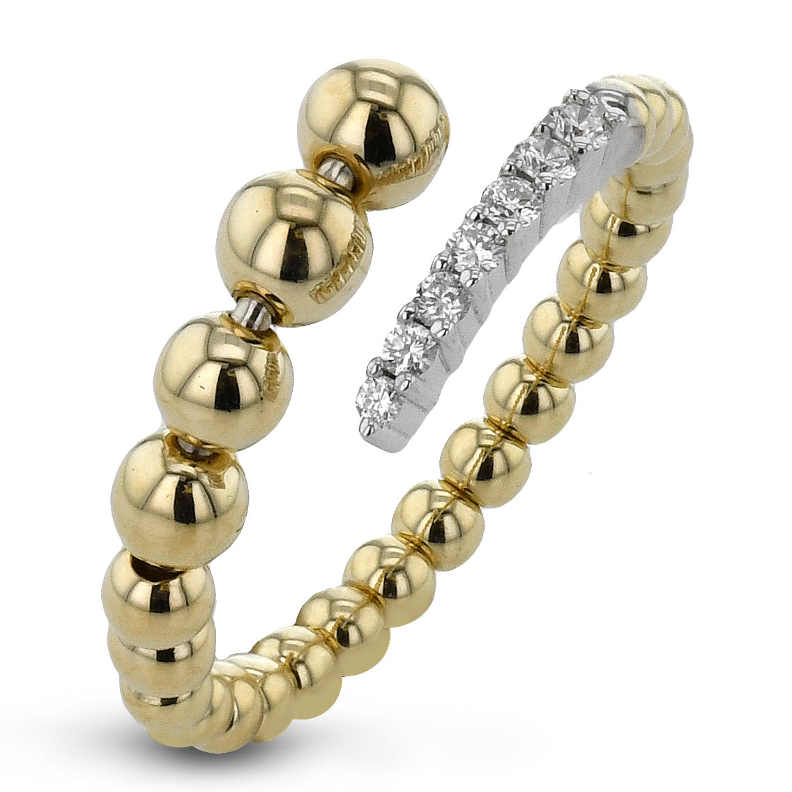 Fashion Ring in 14k Gold with Diamonds