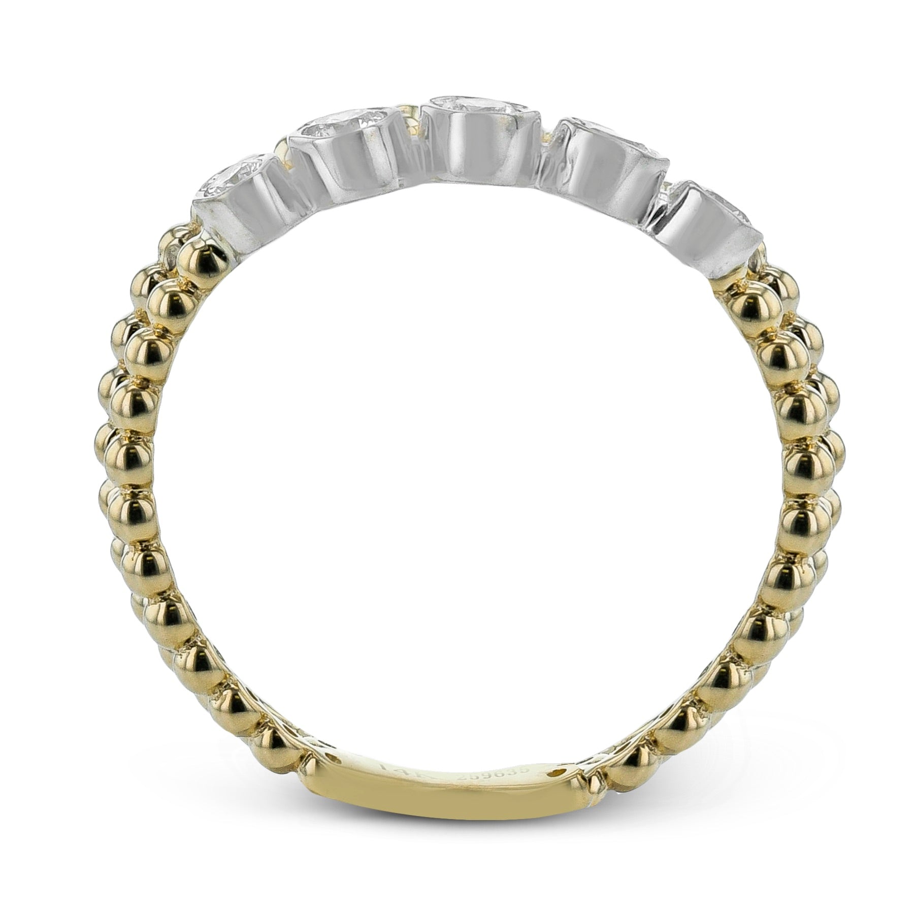 Fashion Ring in 14k Gold with Diamonds