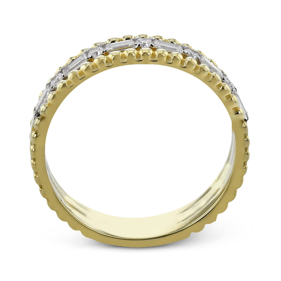 Fashion Ring in 14k Gold with Diamonds