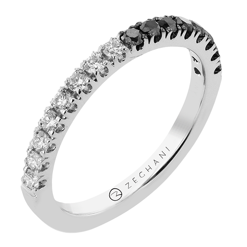 ZR2461 Anniversary Ring in 14k Gold with Diamonds – Zeghani Jewelry