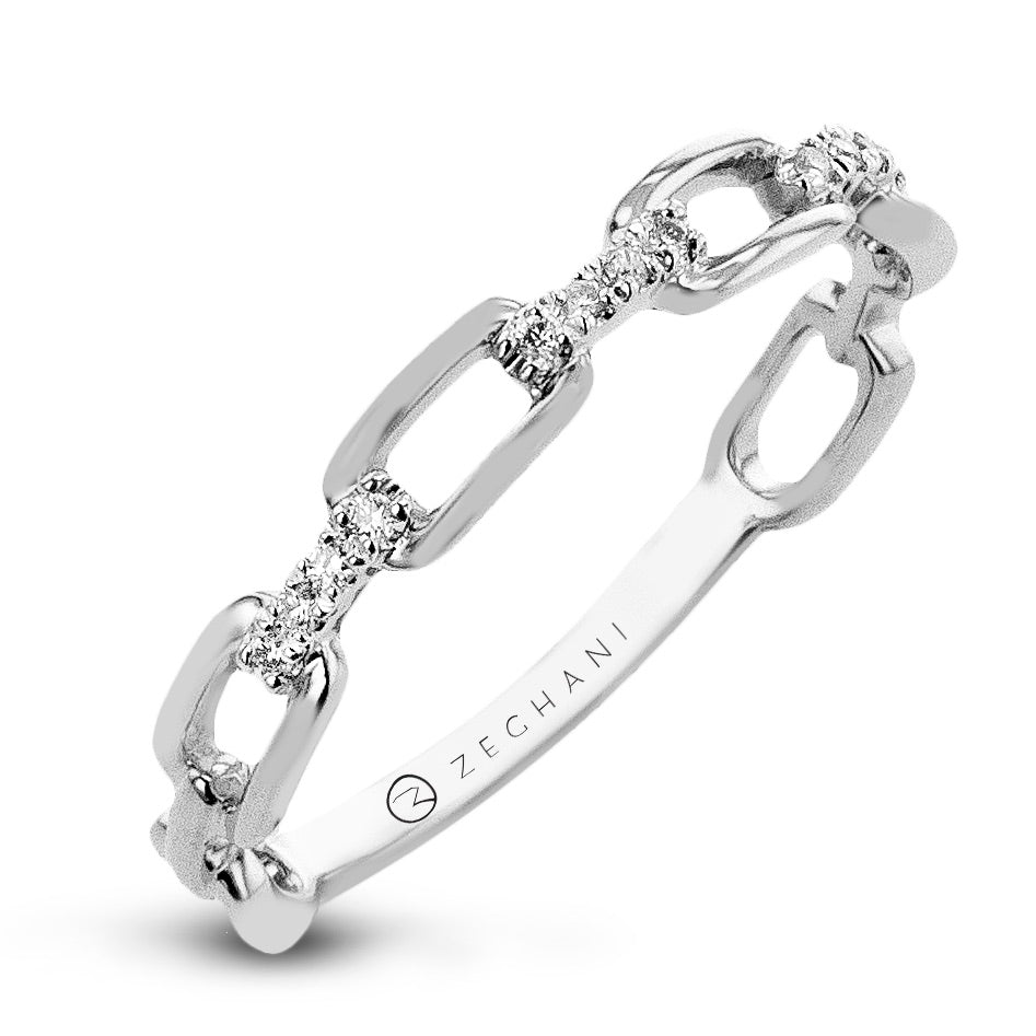 Fashion Ring in 14k Gold with Diamonds