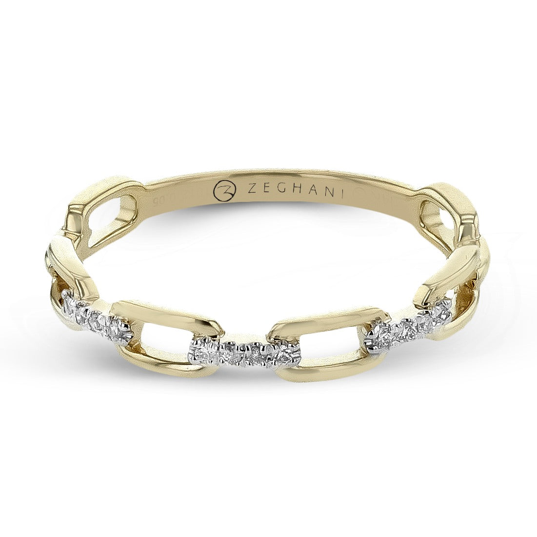 Fashion Ring in 14k Gold with Diamonds