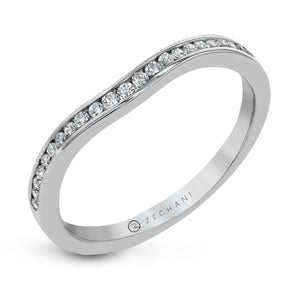 ZR24CHWB Wedding Set in 14k Gold with Diamonds