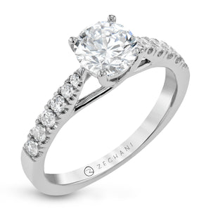 ZR24PRER Wedding Set in 14k Gold with Diamonds