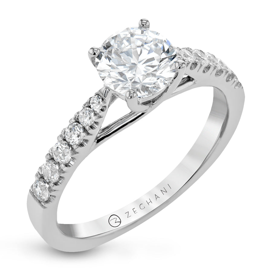 ZR24PRER Wedding Set in 14k Gold with Diamonds