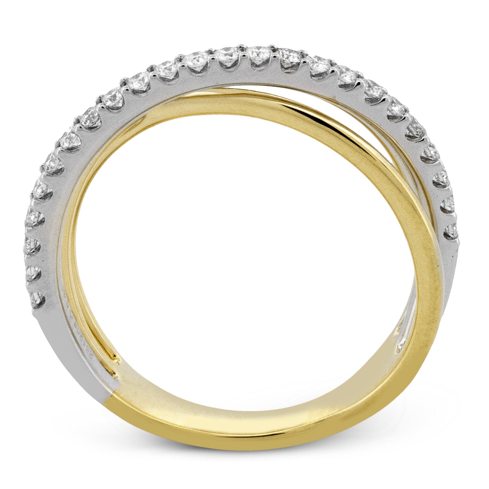 Fashion Ring in 14k Gold with Diamonds
