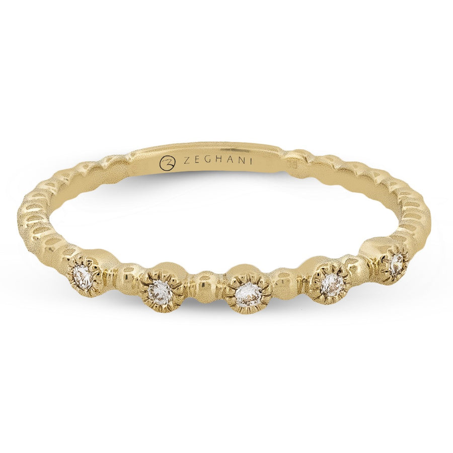 Fashion Ring in 14k Gold with Diamonds