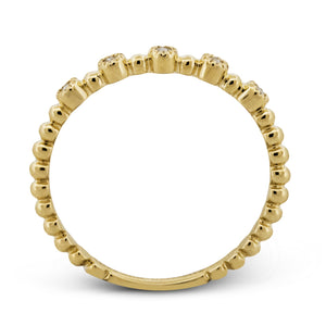 Fashion Ring in 14k Gold with Diamonds