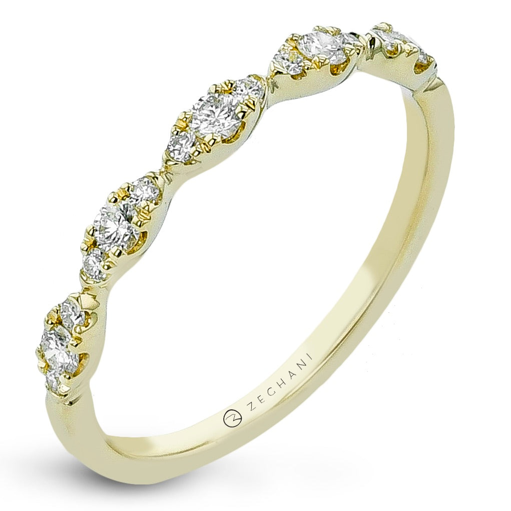 Fashion Ring in 14k Gold with Diamonds