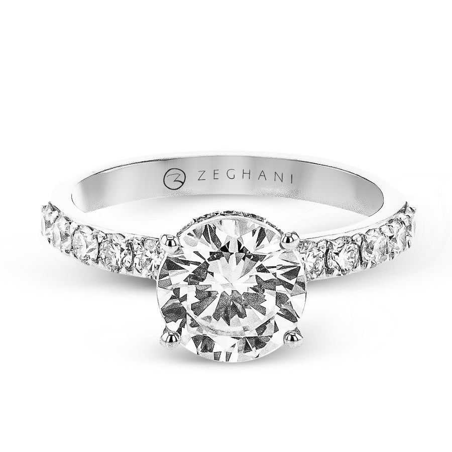 Wedding Set in 14k Gold with Diamonds
