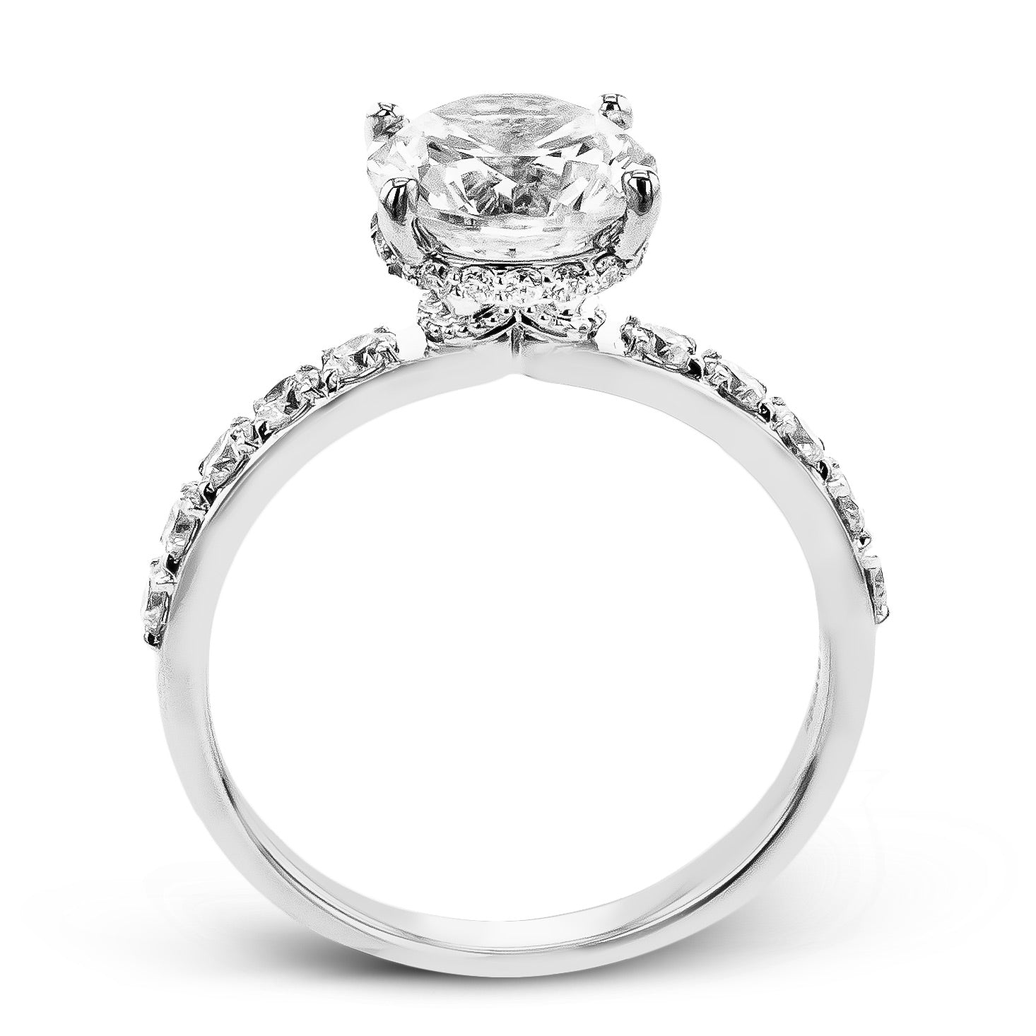 Wedding Set in 14k Gold with Diamonds
