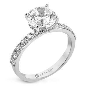 Wedding Set in 14k Gold with Diamonds