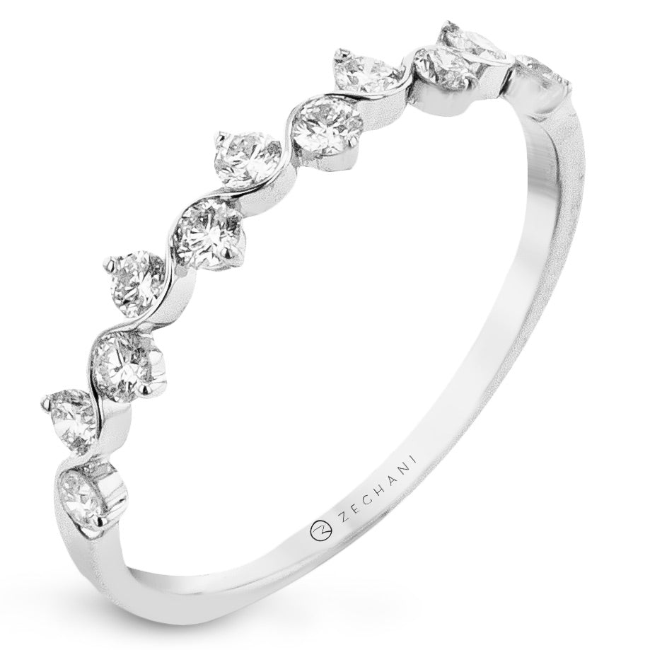 Wedding Set in 14k Gold with Diamonds
