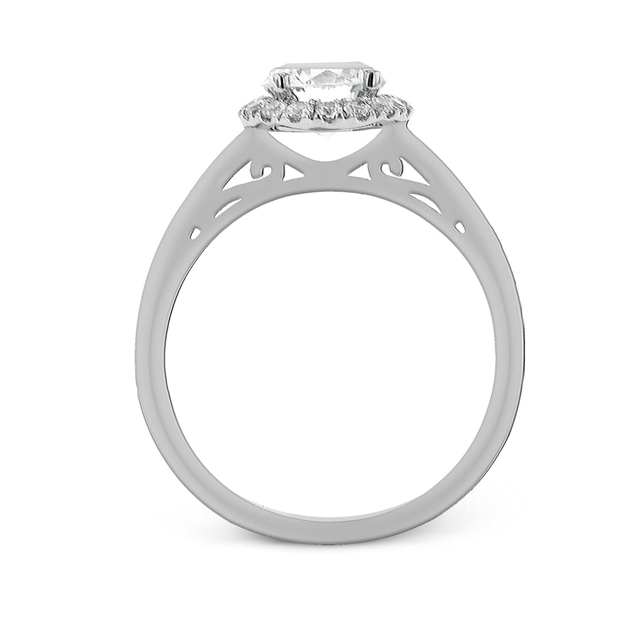 ZR25CHER Wedding Set in 14k Gold with Diamonds
