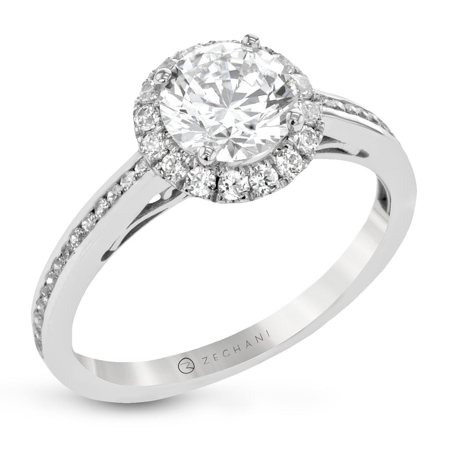 ZR25CHER Wedding Set in 14k Gold with Diamonds