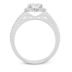 ZR25PVER Wedding Set in 14k Gold with Diamonds