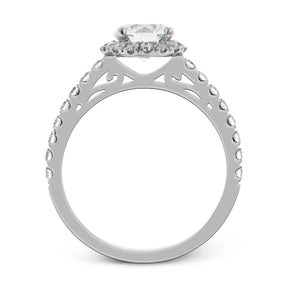 Wedding Set in 14k Gold with Diamonds