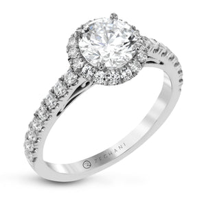 Wedding Set in 14k Gold with Diamonds