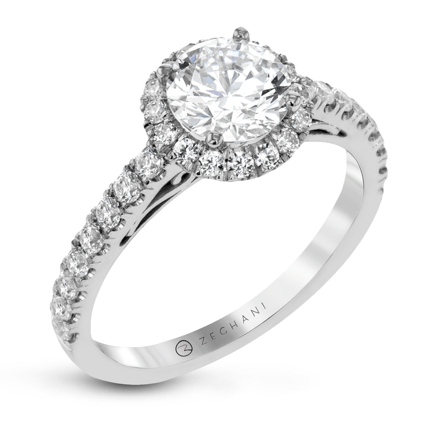 Wedding Set in 14k Gold with Diamonds