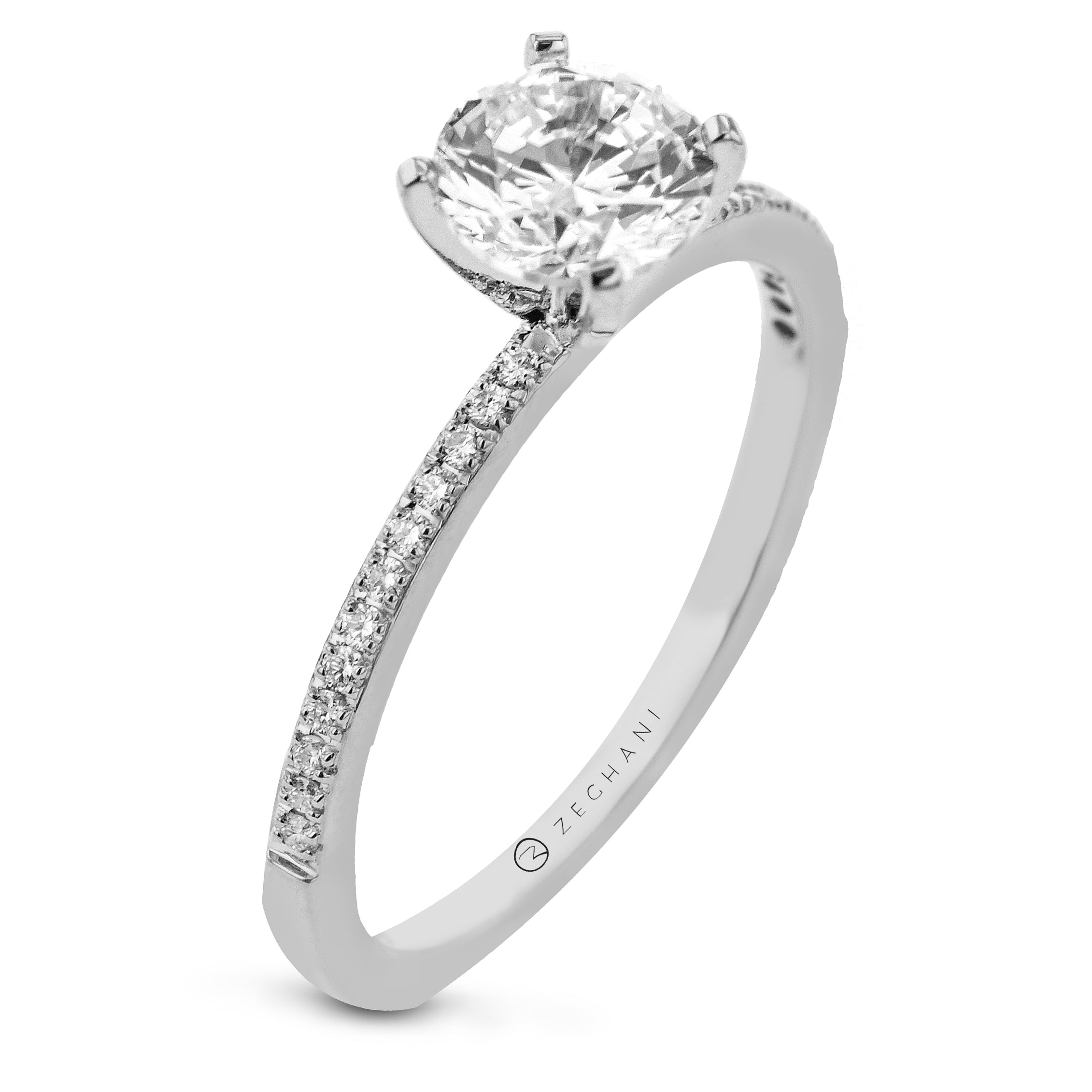 Wedding Set in 14k Gold with Diamonds