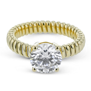 ZR2604 Engagement Ring in 14k Gold with Diamonds