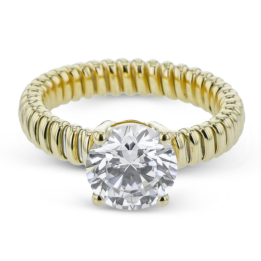 ZR2604 Engagement Ring in 14k Gold with Diamonds