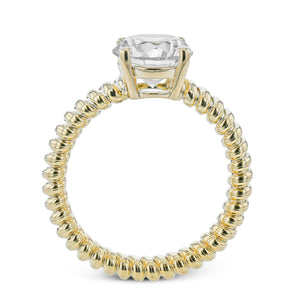 ZR2604 Engagement Ring in 14k Gold with Diamonds