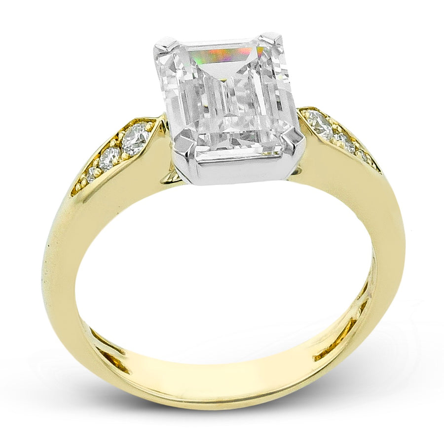 ZR2617 Engagement Ring in 14k Gold with Diamonds