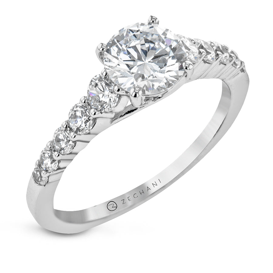 ZR27PRER Wedding Set in 14k Gold with Diamonds