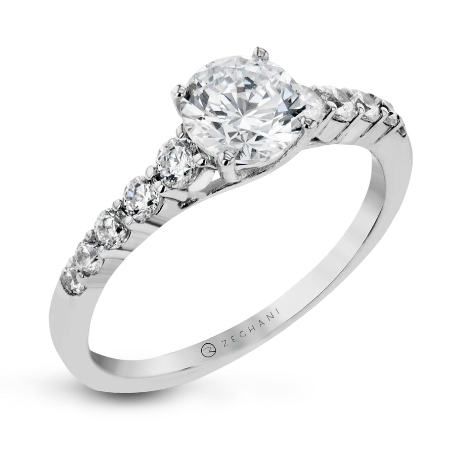 ZR27PRER Wedding Set in 14k Gold with Diamonds