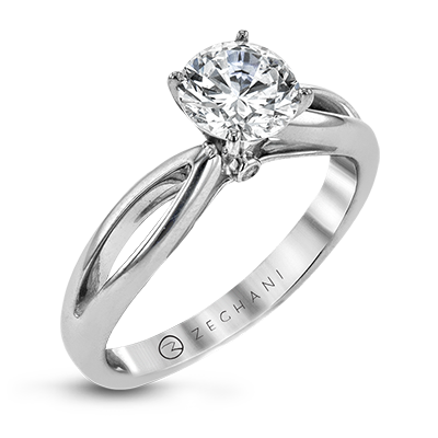 ZR28NDER WHITE 14K SEMI