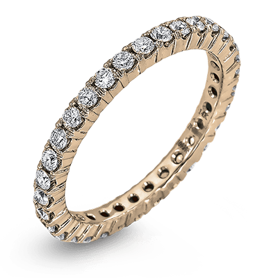 ZR37 WHITE 14K BAND ROSE